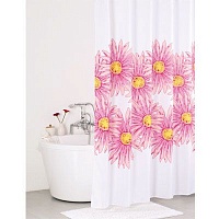 Штора для ванной комнаты IDDIS 200*200 см,полиэстер,pink blossom,SCID091P