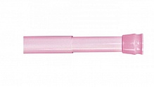 Карниз для ванной комнаты Milardo 110-200 см,розовый,013A200M14