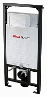 Инсталляция Alcaplast для подвесного унитаза AМ101/1120 с мет. рамой Sadromodul 3в1 кнопка М71