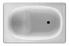 Ванна стальная эмалированная BLB Europa Mini сидячая105x70+Комплект ножек д/ванны Europa Mini 105x70